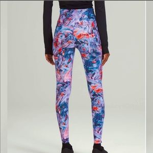 NWT 🪁 size 10 28” Base Pace High Rise Brushed Running Tight Atmospheric Purple